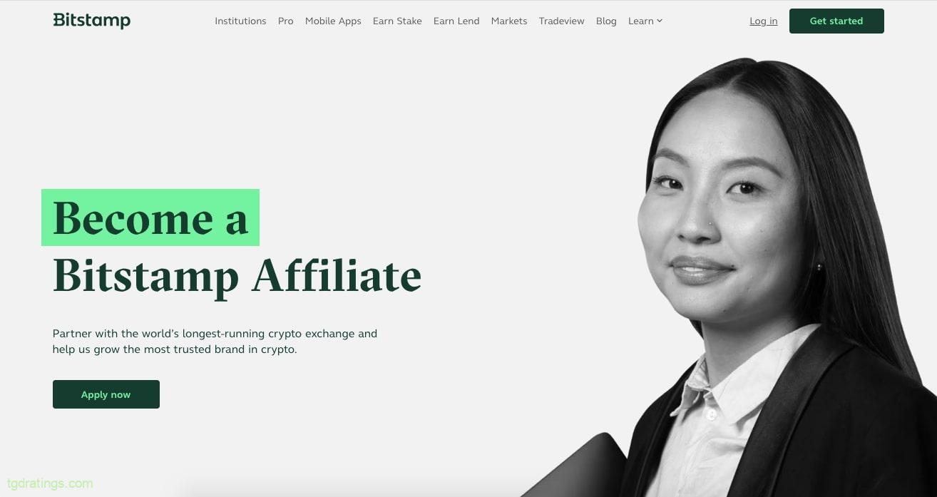 Programa de afiliados de Bitstamp