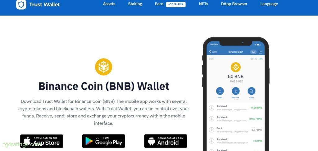 Криптокошелек Trust Wallet