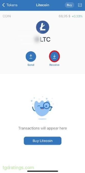 Вывод LTC на кошелек