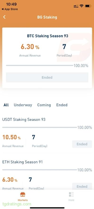 Приложения для стекинга BitGlobal