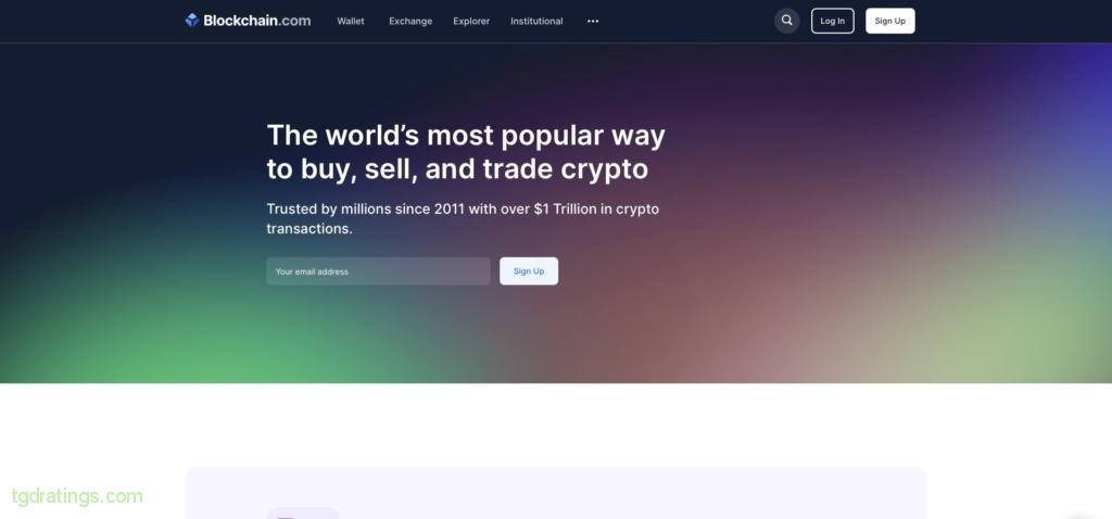 Криптовалютный кошелек Blockchain.com