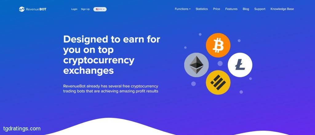Главная страница RevenueBot