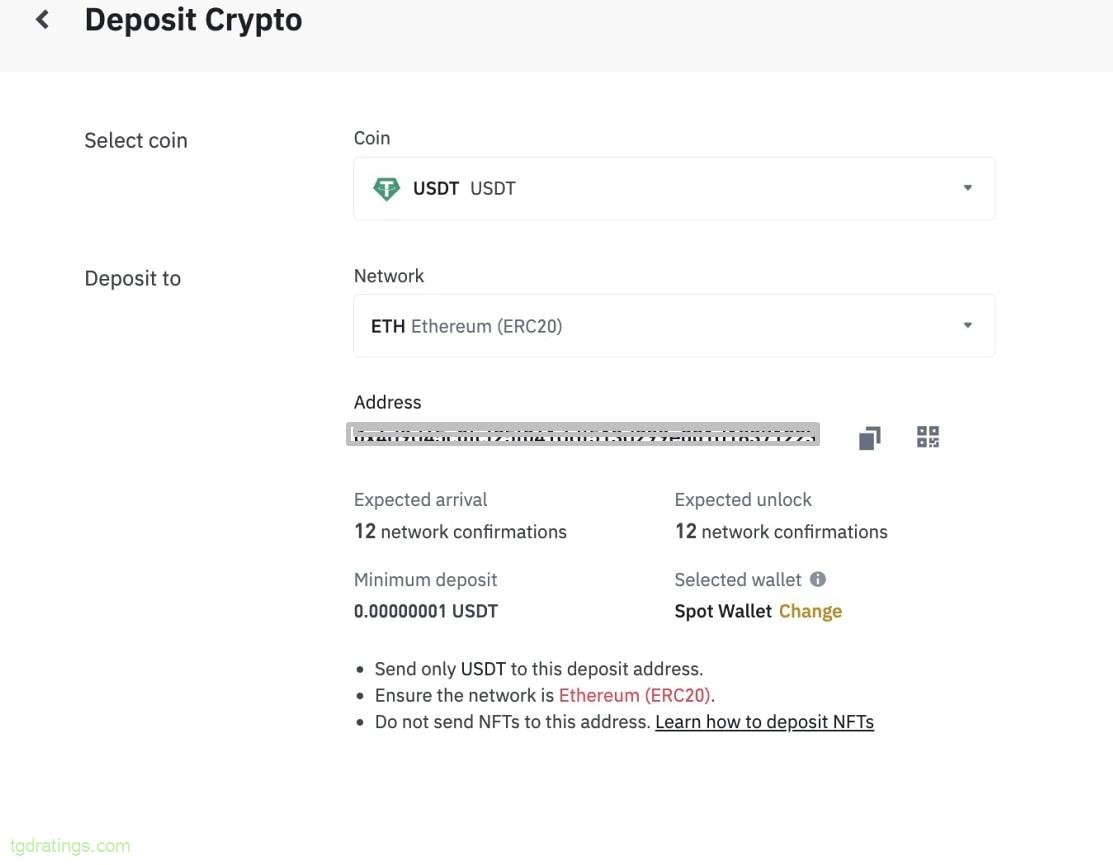 Адрес USDT