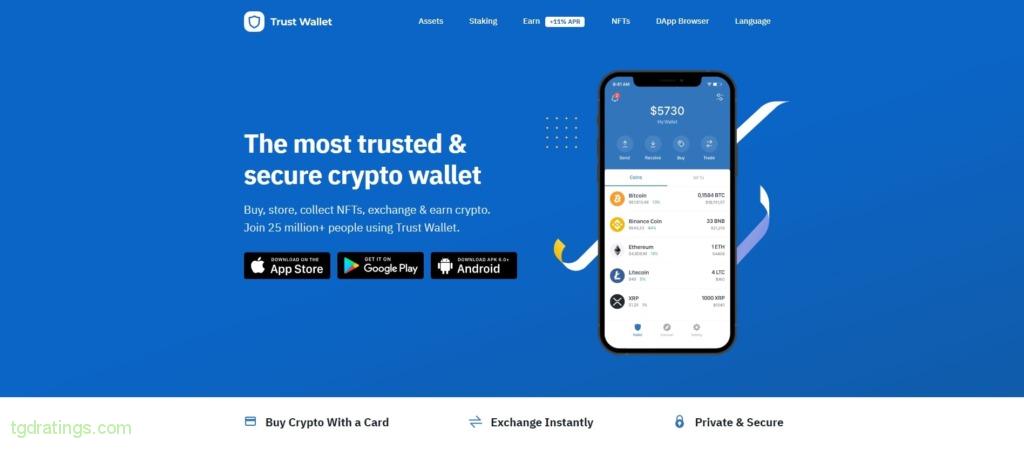 Trust Wallet Home