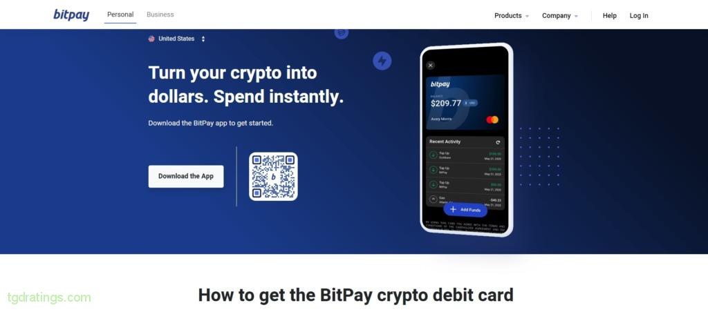 BitPay card