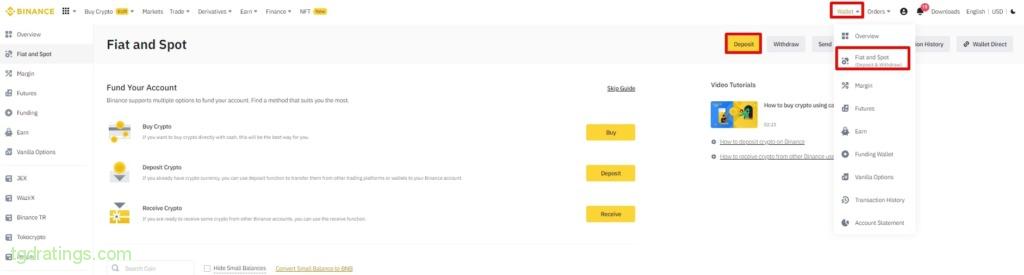 Deposit top up