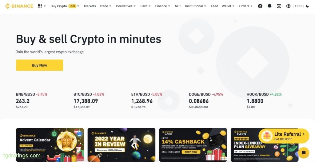 Binance or Kraken