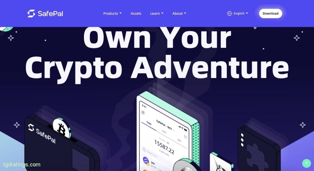 Safepal homepage
